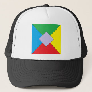 Geometric Inslag Hat Keps