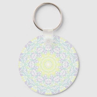 Geometric Intricate Colorful Boho Hippie Mandala Nyckelring