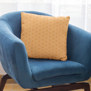 Geometric Japanska Mönster med modern persiko-Oran Kudde