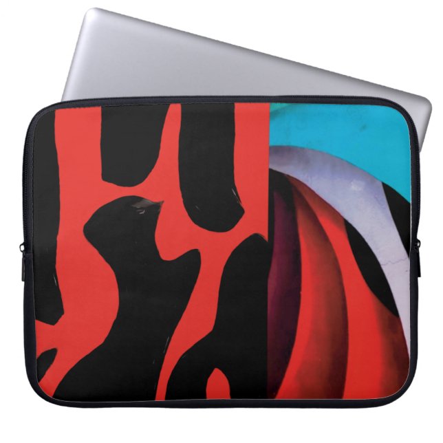 Géométric Laptop Fodral (Framsidan)