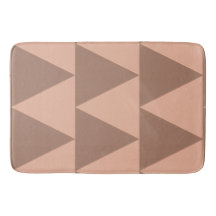 Geometric Large Triangles Mocha Mousse Dusty Rosa