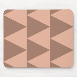 Geometric Large Triangles Mocha Mousse Dusty Rosa Musmatta
