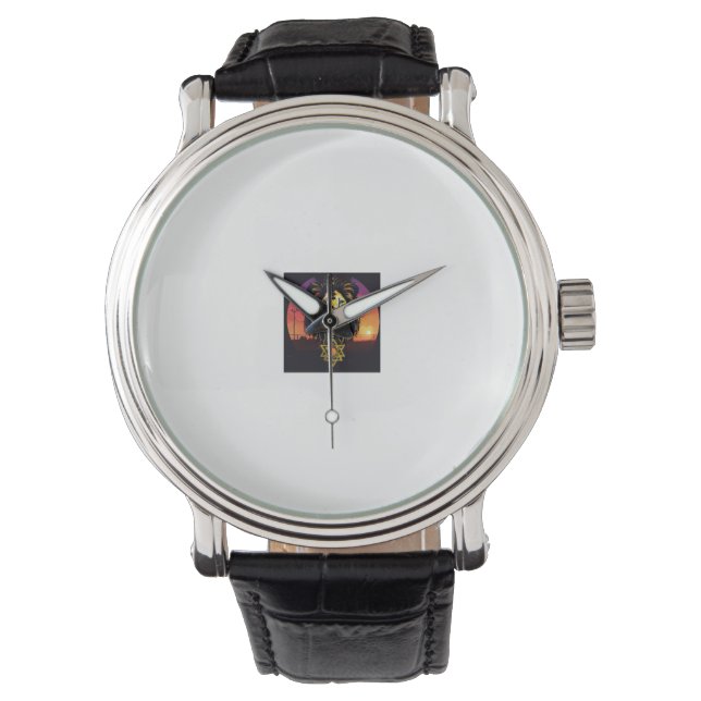 Geometric Lejon Watch Armbandsur (Framsida)