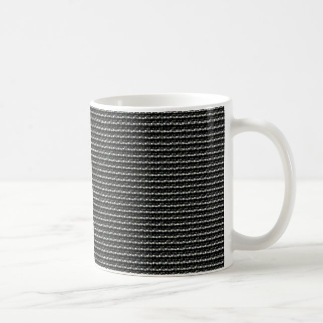 Geometric Line Mönster - ren Kaffemugg (Höger)