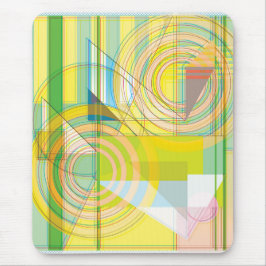 Geometric Line Shapes Mousepad Musmatta