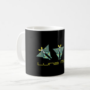 Geometric Luna Moth Kaffemugg