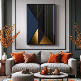 Geometric Luxury Canvastryck