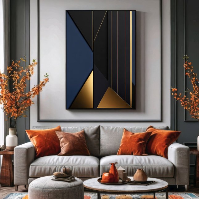Geometric Luxury Canvastryck (Skapare uppladdad)