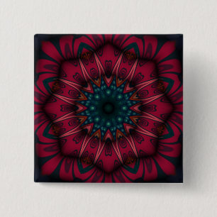 Geometric Mandala Knapp