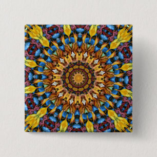Geometric Mandala Knapp