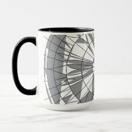 Geometric Mandala Pattern Mugg