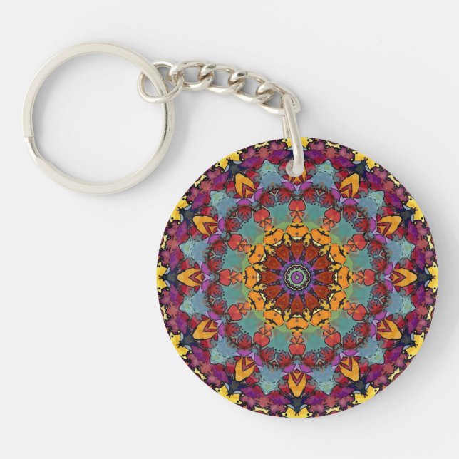 Geometric Mandala Purple Blue Design-64351 (Framsidan)