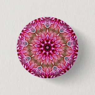 Geometric Mandala Rosa Flower Mönster-67545 Keycha Knapp