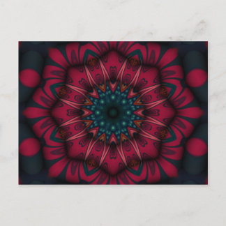 Geometric Mandala Vykort