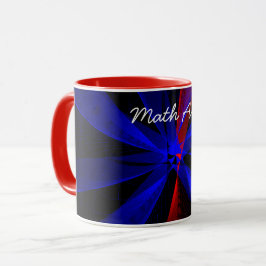 Geometric Math Art Coffee Mugg i Abstrakten Bluebe