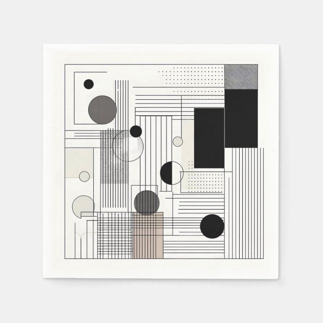 Geometric Matrix Pappersservett (Framsidan)