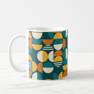 Geometric mid-sekels moderna, sömlösa mönster - 60 kaffemugg