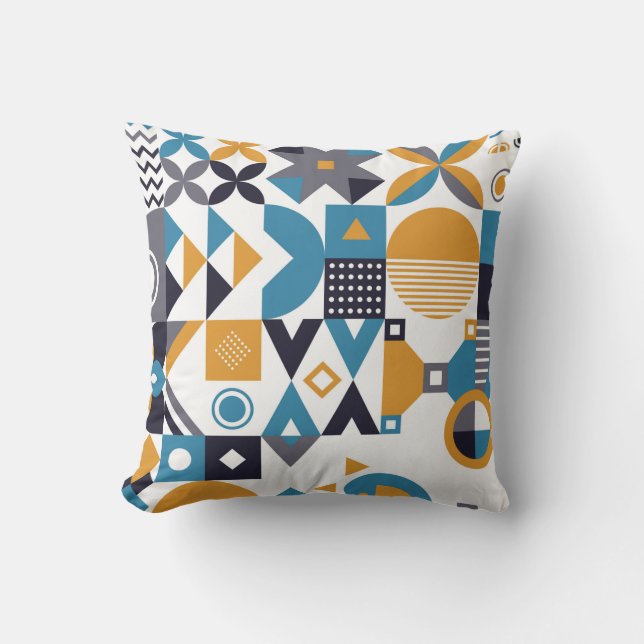 Geometric minimalistic pattern. Abstract designpat Kudde (Framsida)