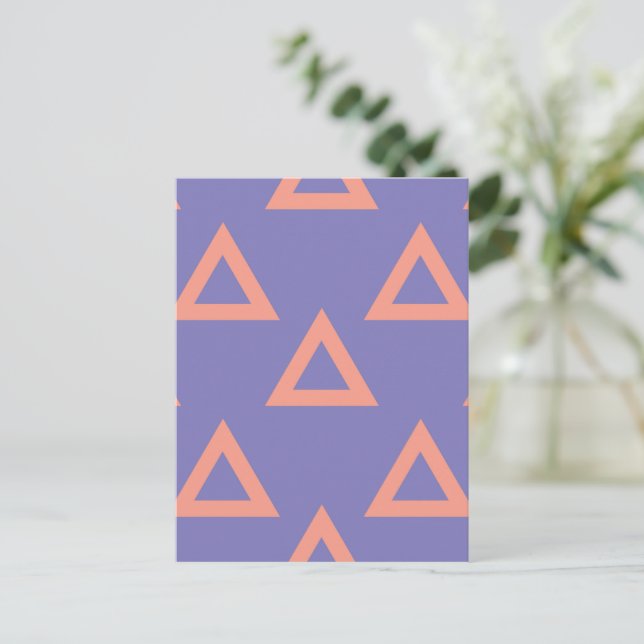 Geometric Mönster 16 Helg Vykort (Stående Fram)