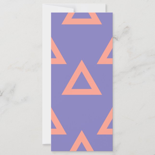 Geometric Mönster 16 Magnetisk Inbjudningskort (Framsida)