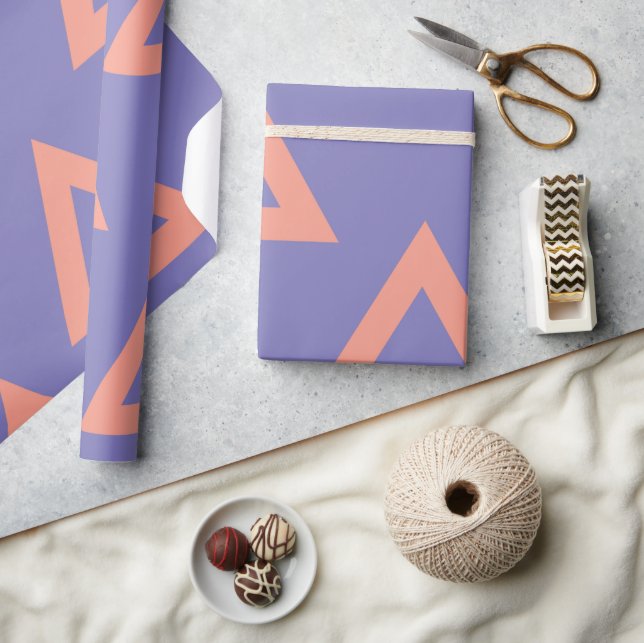 Geometric Mönster 16 Presentpapper (Hantverk)