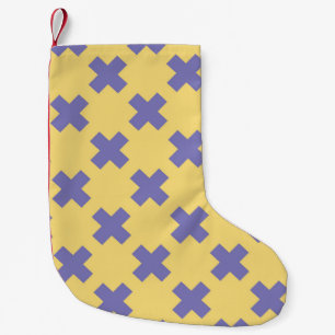 Geometric Mönster 18 Liten Julstrumpa