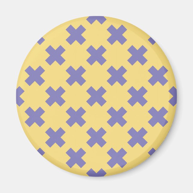 Geometric Mönster 18 Magnet (Framsidan)