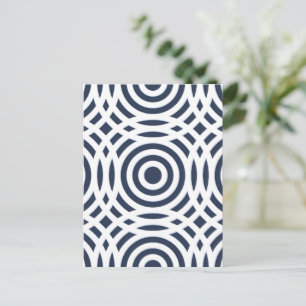 Geometric Mönster 19 Helg Vykort