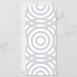 Geometric Mönster 22 Magnetisk Inbjudningskort