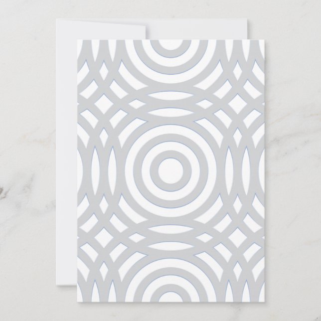 Geometric Mönster 22 Spara Datumet (Framsida)