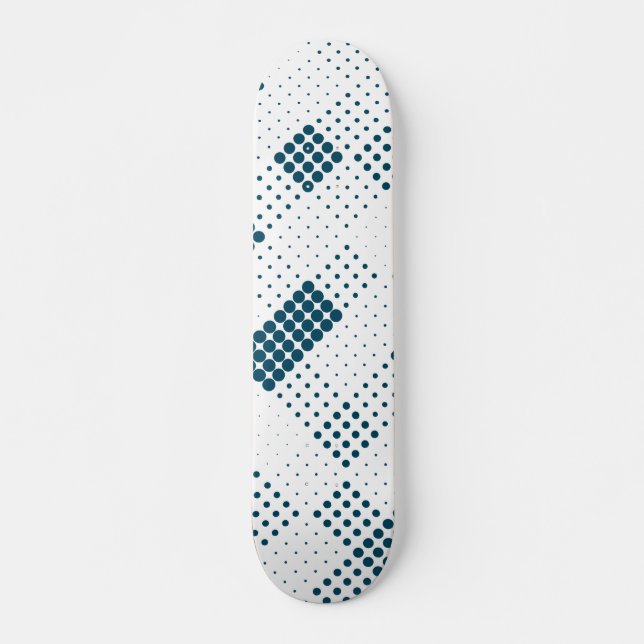 Geometric Mönster 24 Mini Skateboard Bräda 18,5 Cm (Framsida)