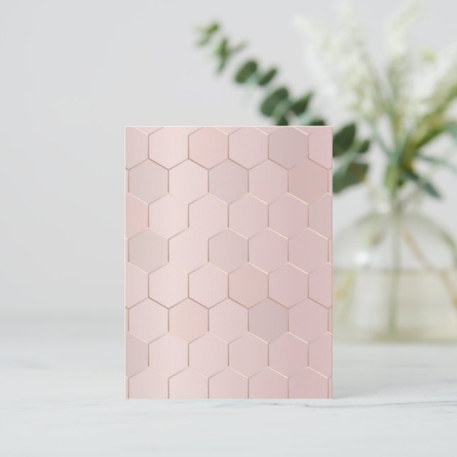 Geometric Mönster 27 Helg Vykort (Stående Fram)