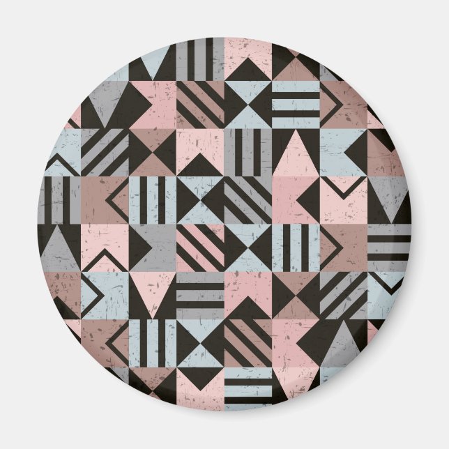Geometric Mönster 29 Magnet (Framsidan)