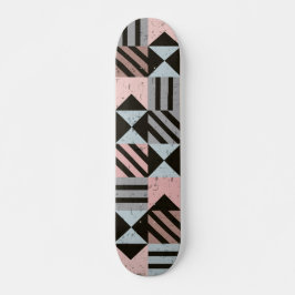 Geometric Mönster 29 Mini Skateboard Bräda 18,5 Cm