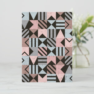 Geometric Mönster 29 Tack Kort