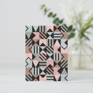 Geometric Mönster 29 Vykort