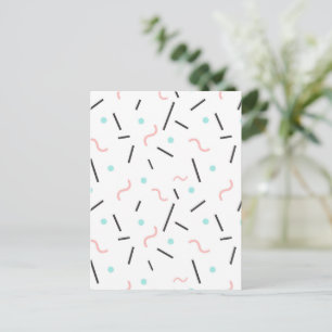 Geometric Mönster 32 Helg Vykort