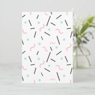 Geometric Mönster 32 Tack Kort