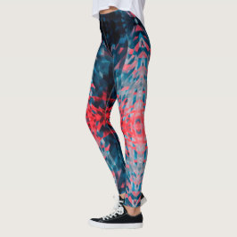 Geometric Mönster - Abstrakt Art Leggings