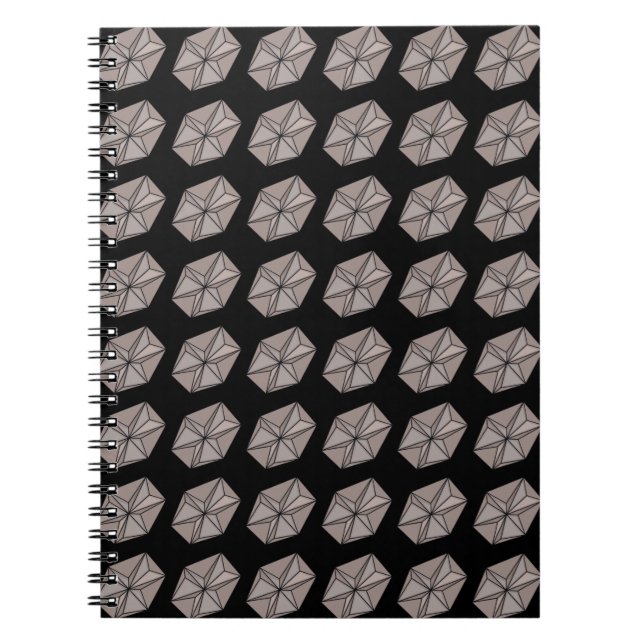 Geometric Mönster Anteckningsbok (Framsidan)