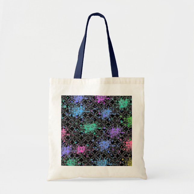 Geometric Mönster Bag Tygkasse (Framsidan)