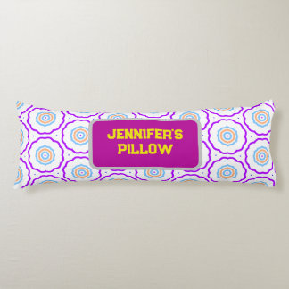 Geometric Mönster Bright-Färgad Kroppskudde