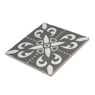 Geometric Mönster Decorative Ceramic Tile Kakelplatta