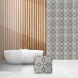 Geometric Mönster Decorative Quatrefoil Kakelplatta