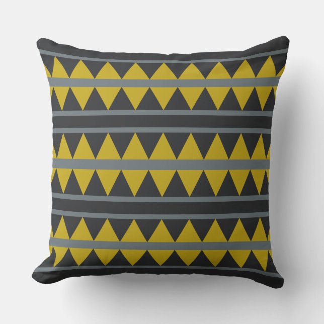 Geometric mönster dekorativ kudde (Framsida)