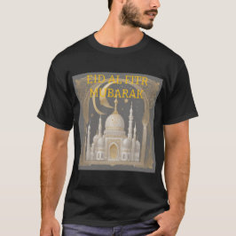 Geometric Mönster Eid Al Fitr Tshirt För manar T Shirt