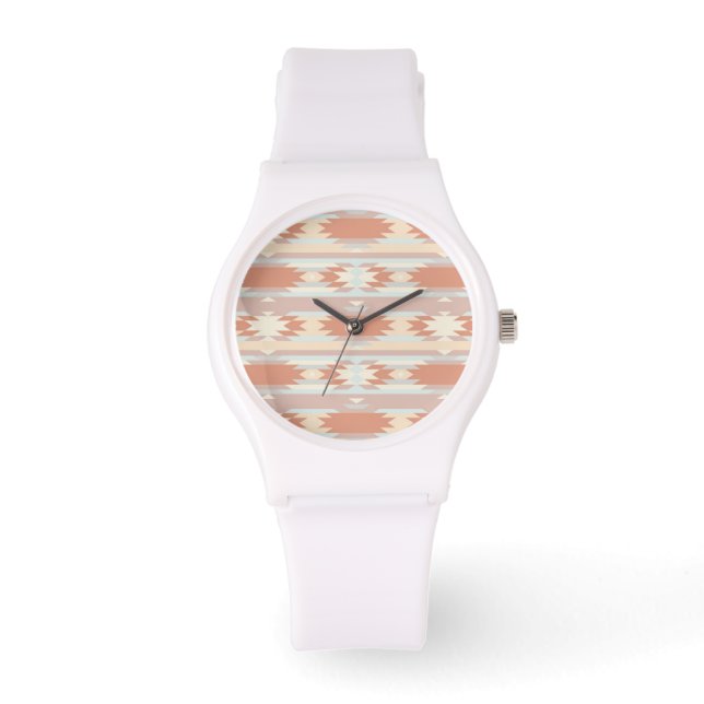 Geometric mönster i aztec stil 3 armbandsur (Framsida)