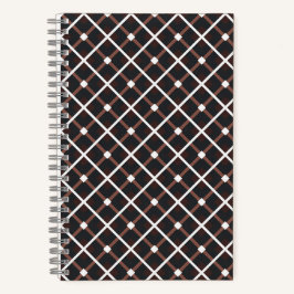 Geometric Mönster i Black and Warm Brown Tones