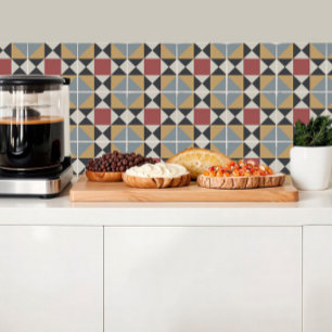 Geometric Mönster i italienska Villa Summer Tiles Kakelplatta