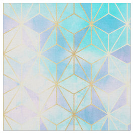 Geometric Mönster i konstglaset Tyg